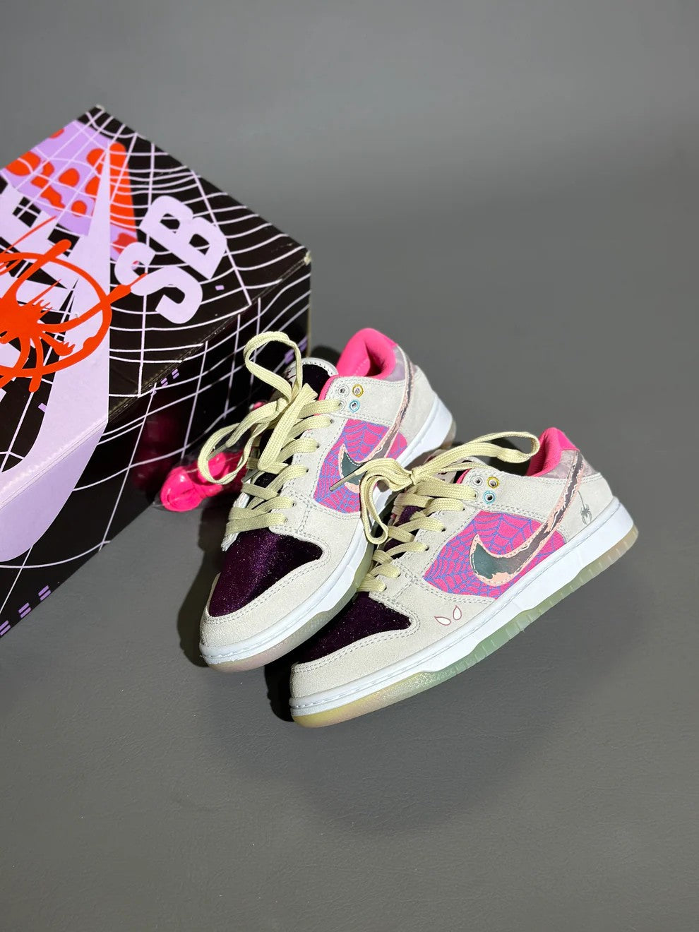 Nike Dunk Low “Spider-Gwen” Custom
